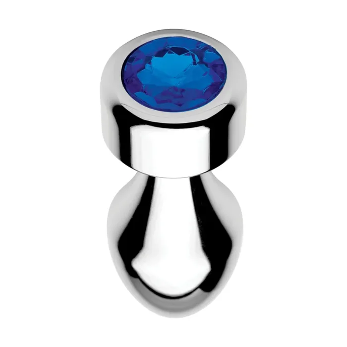 Blue Gemstone – Weighted Base Aluminum Plug – Small