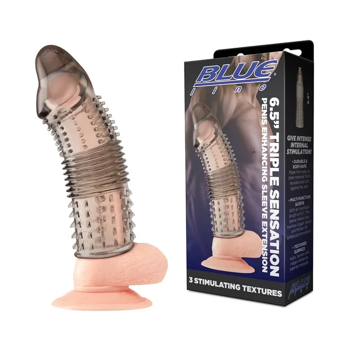 BLUE LINE C&B GEAR 6.5″ Triple Sensation Enhancing Sleeve Ext.