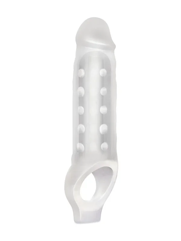 Blue Line Mighty Extender: Penishülle 3″, transparent