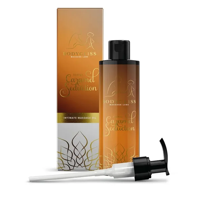BodyGliss – Massageöl und Gleitmittel in einem Toffee Karamell – 150 ml