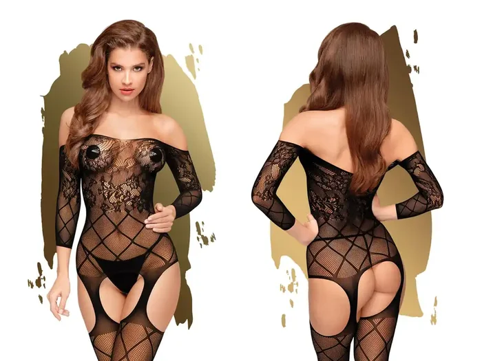 Bodystocking Netz-Bodystocking Dessous