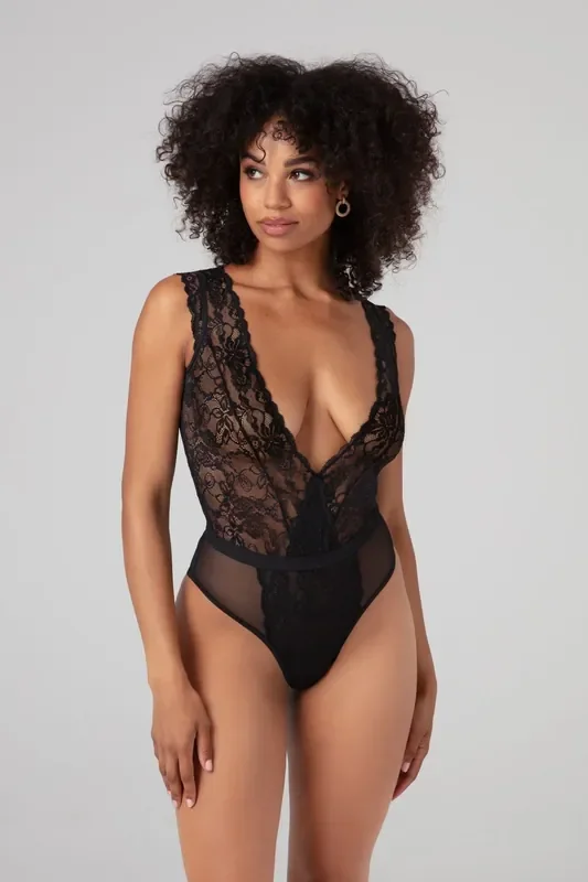 Bodysuit Femina – schwarz