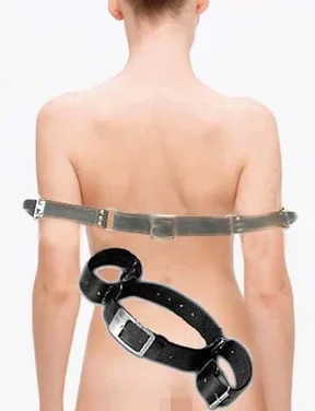 Bondage Bauch und Arm Fessel