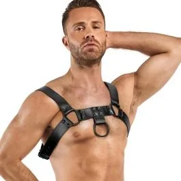 Bondage-Harness Bruno – Schwarz