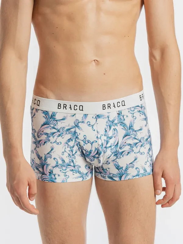 Bracq Baroque Pant, weiß print