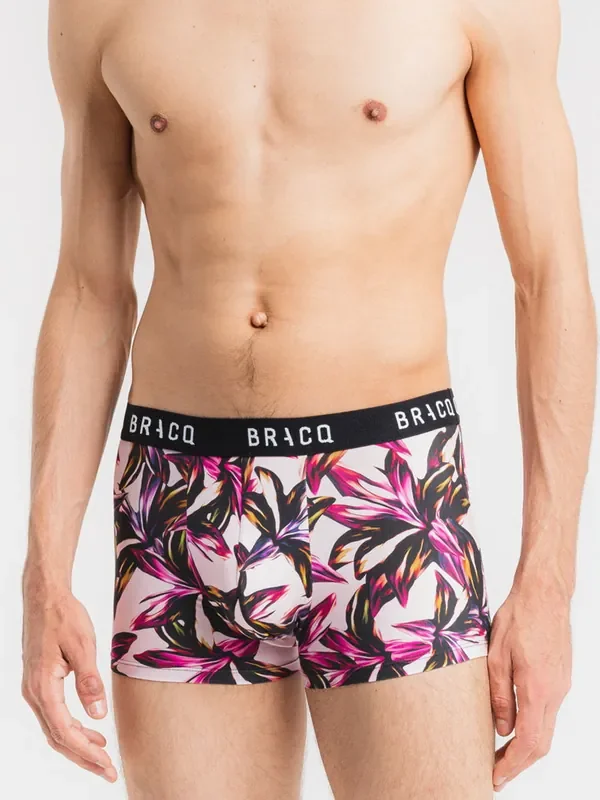 Bracq Tropical Dream Short Boxer, weiß/pink