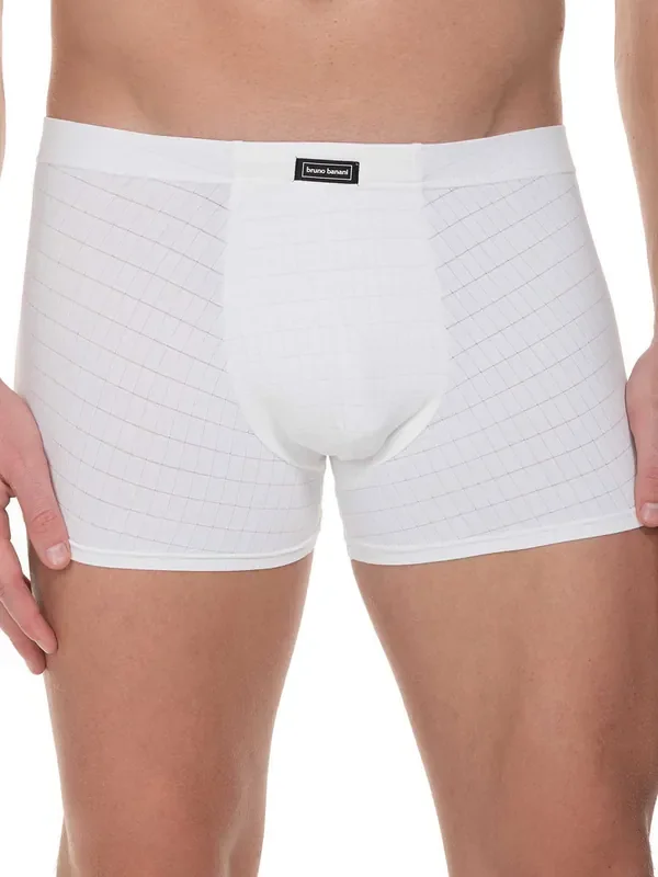 Bruno Banani Check Line 2.0 Short, weiß