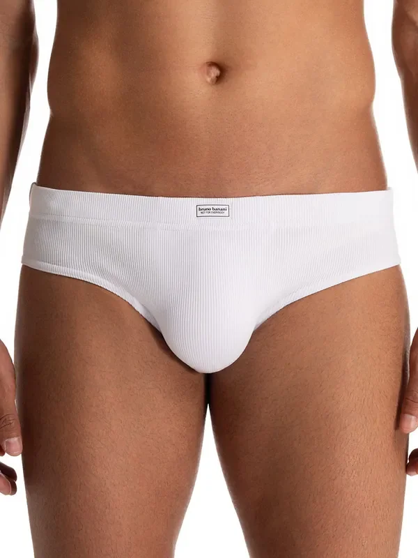 Bruno Banani Fine Rib Sportslip, weiß