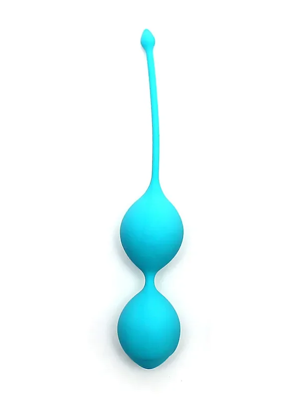 Brussels Kegel Ball Duo Doppel-Liebeskugel (55 g), blau