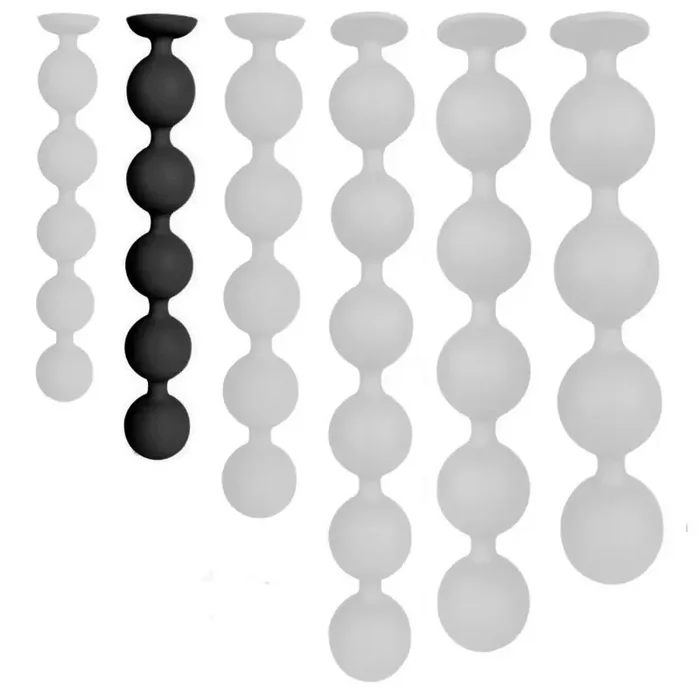 Bulby Butt Balls M 30 x 4,7 cm Schwarz