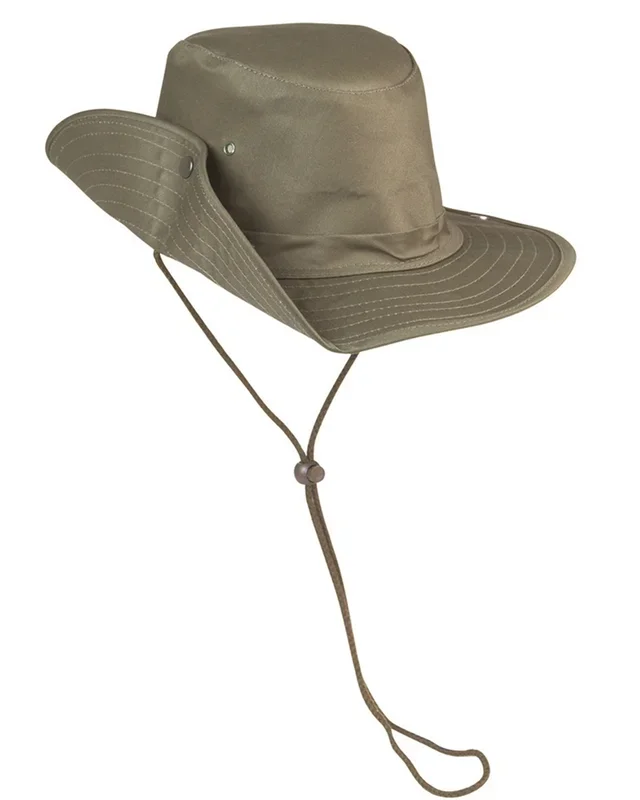 Buschhut mit Druckknopf