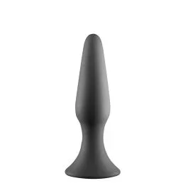 Buttplug mit Metallkugel – Grau