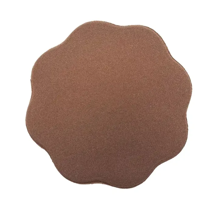Bye Bra – Fabric Nipple Covers One-Size Brown