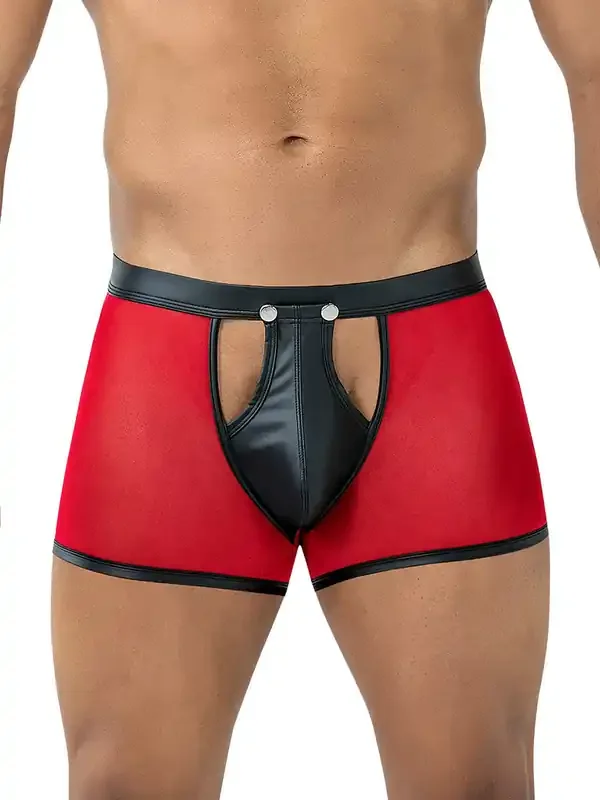 C4M R4VAGE Pant, schwarz/rot