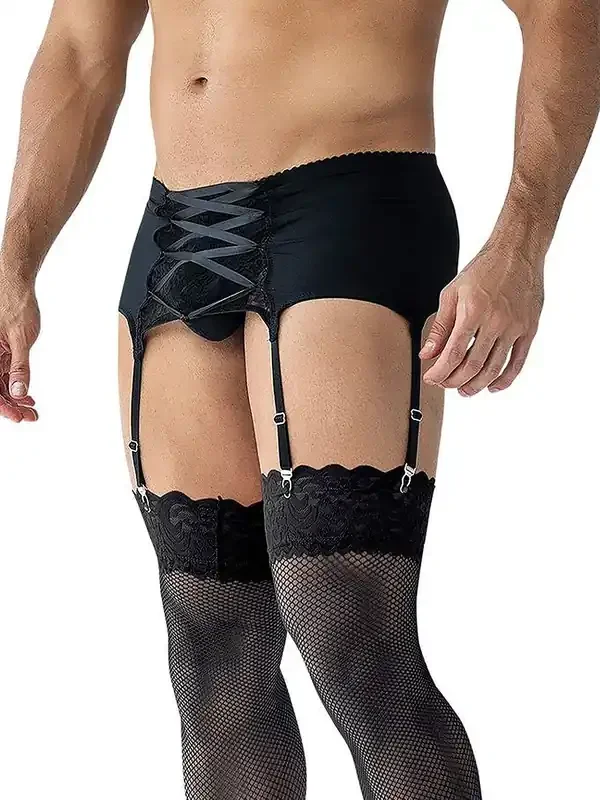 C4M R4VAGE Strapsgürtel, schwarz