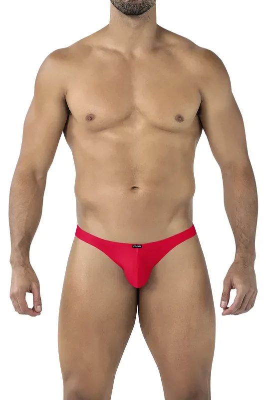 Capri-Slip aus weicher Mikrofaser – Scharlachrot