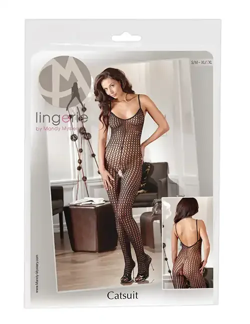 Catsuit schwarz
