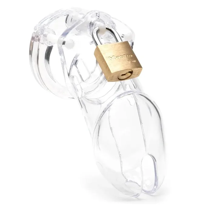 CB-6000 Keuschheitskäfig – Transparent – 37 mm