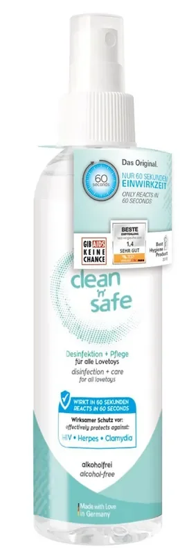 Clean ‘n‘ Safe Sexspielzeugreiniger – 200 ml
