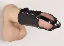 Cock-Ring – Leder Cockharness