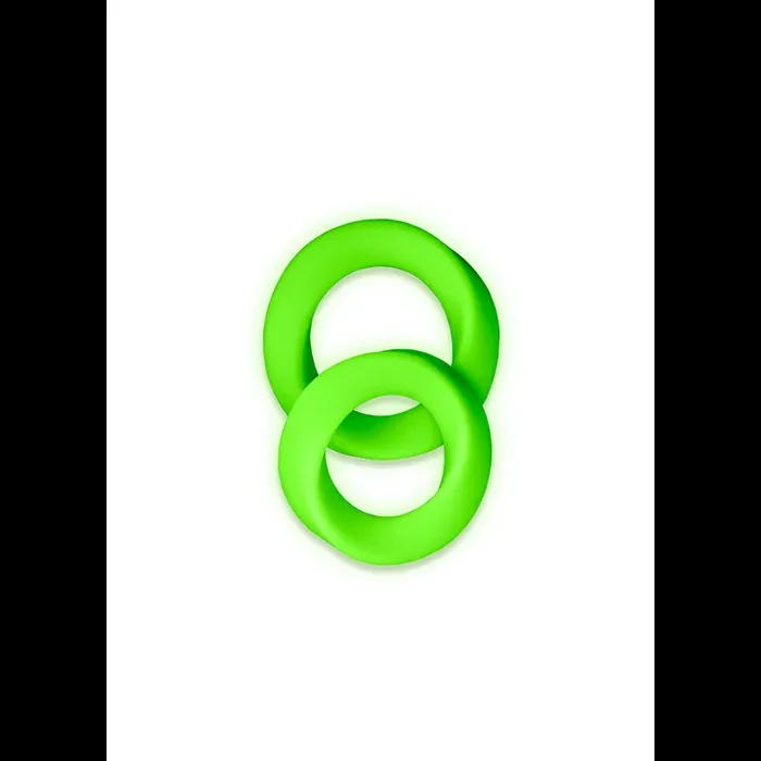 Cockring Set – Glow in the Dark – 2 Pieces