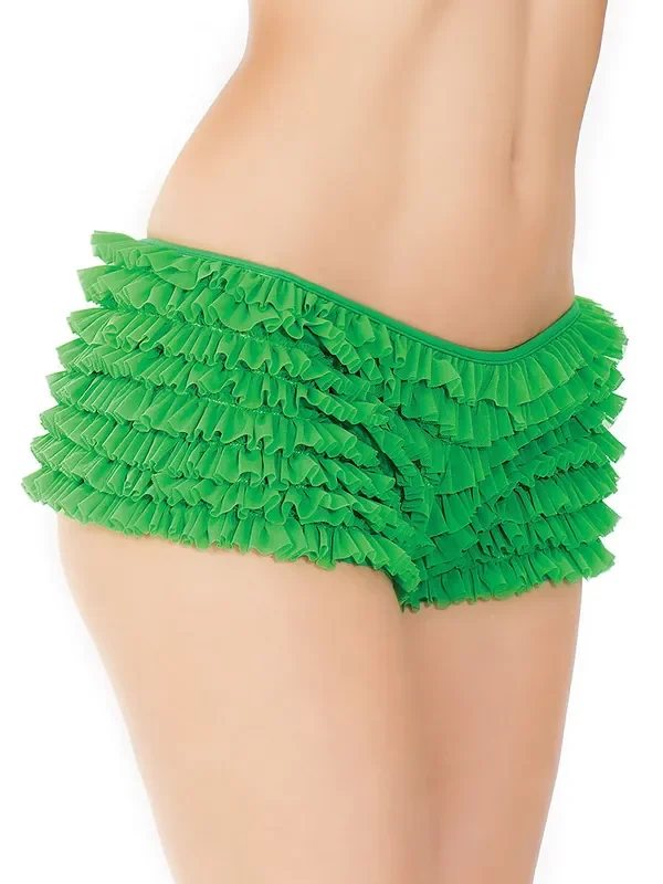 Coquette Rüschen-Panty, grün