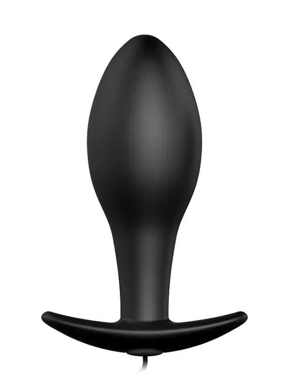 Crazy Bull John Vibro-Analplug, schwarz
