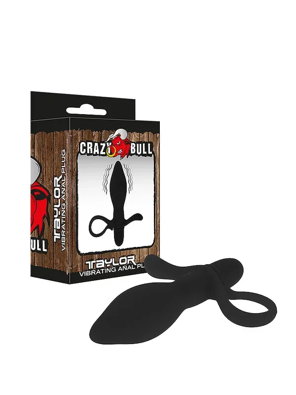 Crazy Bull Taylor Vibro-Plug, schwarz