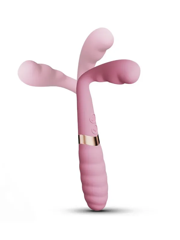 Crushious Pixie Dual-Vibrator, pink