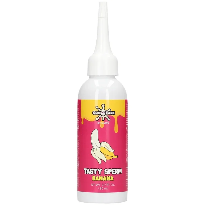 Cum Face Tasty Sperm Liquid mit Bananengeschmack 80 ml