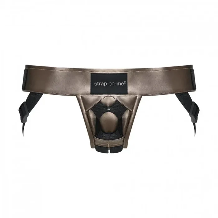Curious Luxuriöses Strap-on-Gurtzeug im Lederlook