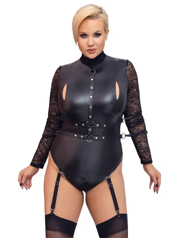 Curves Softbondage-Body, schwarz