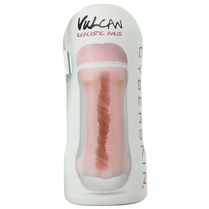 Cyberskin Vulcan realistischer Anus – cremefarben