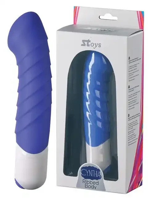 Cynthia Silicon-Vibrator blau