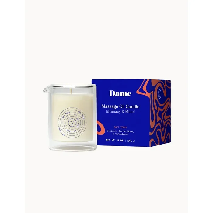 Dame Products – Massageöl-Kerze Soft Touch
