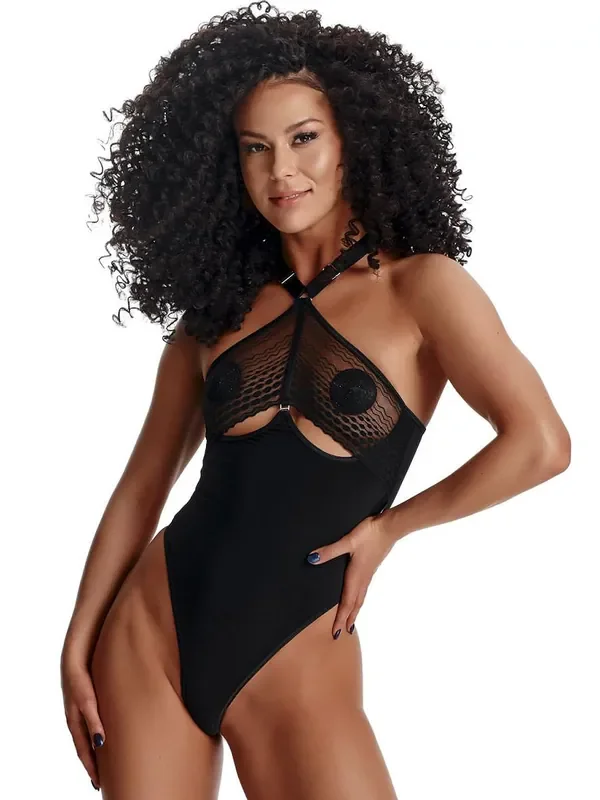 Demoniq Stringbody Trini, schwarz