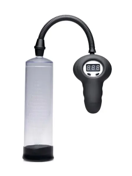 Digital Penis Pump Penispumpe, transparent