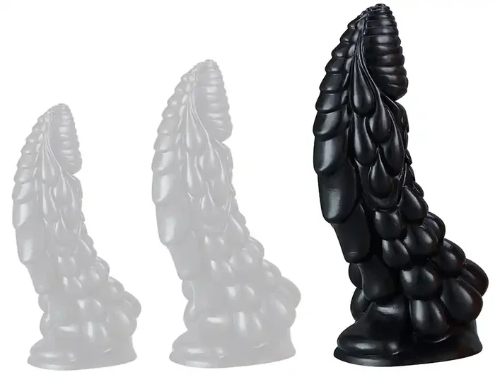 Dildo Phen L 22 x 9 cm Schwarz