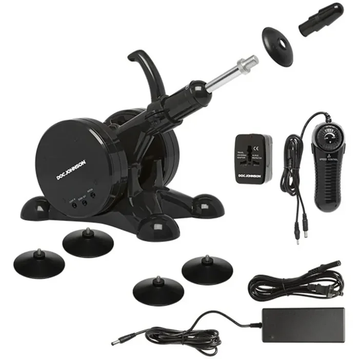 Doc Johnson – VacULock Fuck Machine – Schwarz