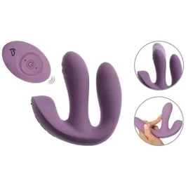 Dreifacher Vibrator MIREVA RC – Lila