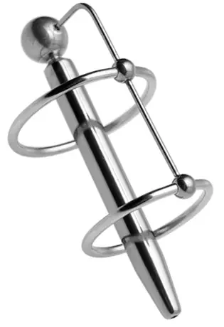 Durchbohrter Harnröhrenplug Longy 8cm – Durchmesser 5.5 bis 8mm