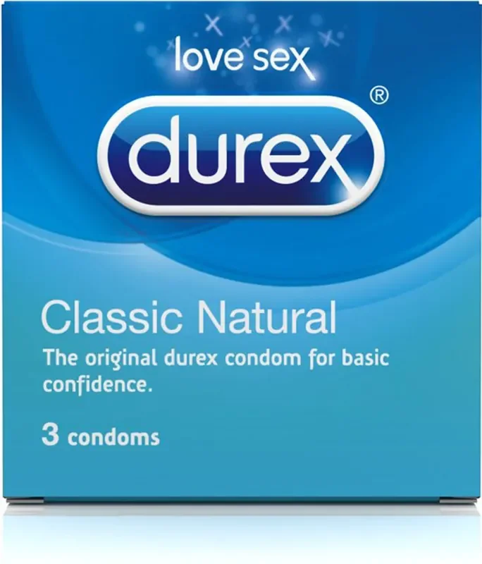 Durex Classic Kondome – 3 Stück