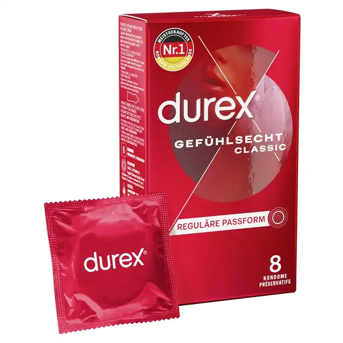 Durex Gefühlsecht Classic – 8 Stk