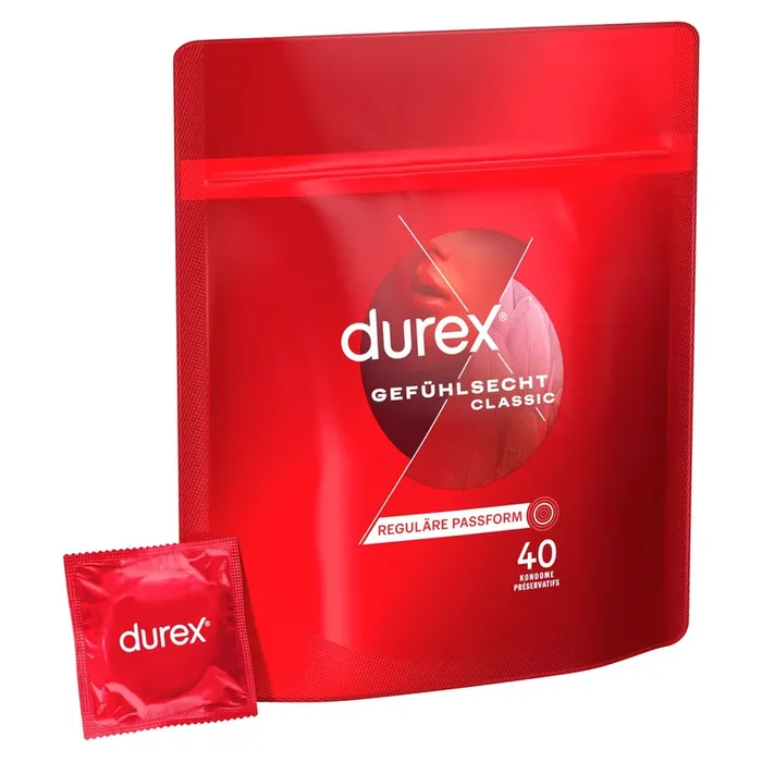 Durex Gefühlsecht Kondome – 40 Kondome