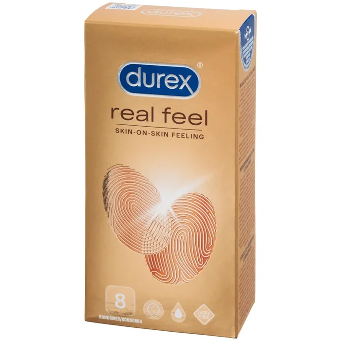 Durex RealFeel Latexfreie Dünne Kondome 8 Stk