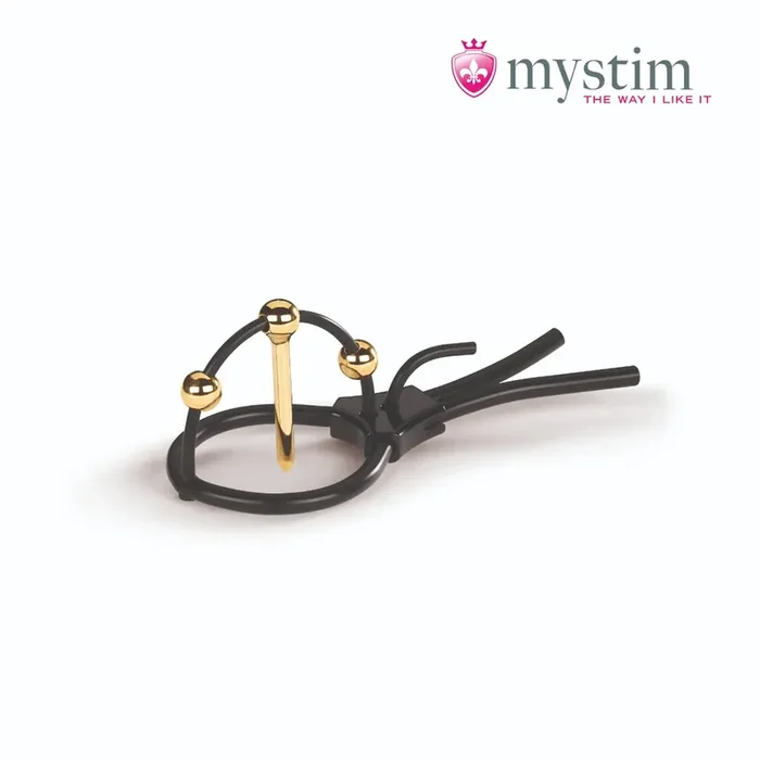 E-stim Eichel-Riemen mit Dilator Plunging Pete