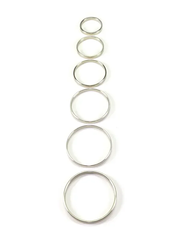 Edelstahl-Penisring, 5mm breit