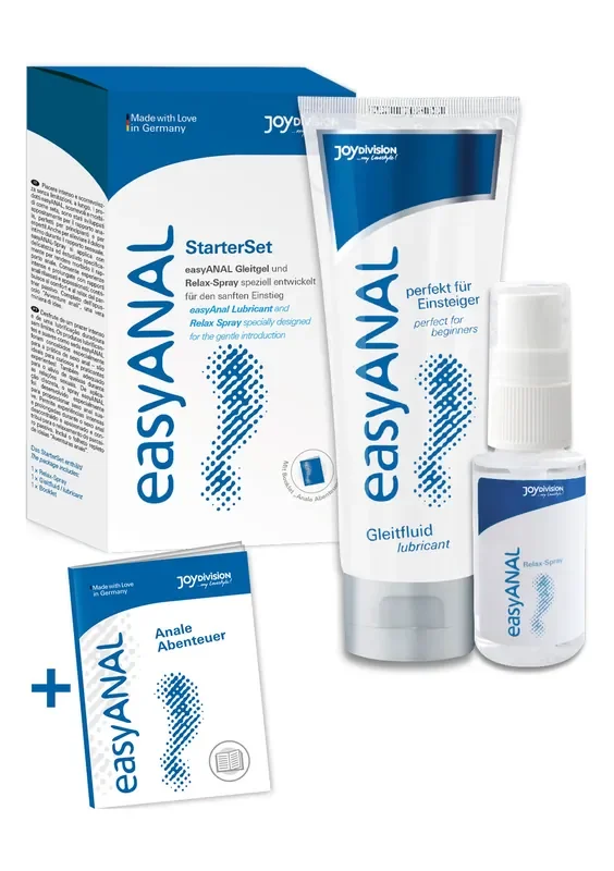Einfaches Anal-Set Gleitmittel + Spray