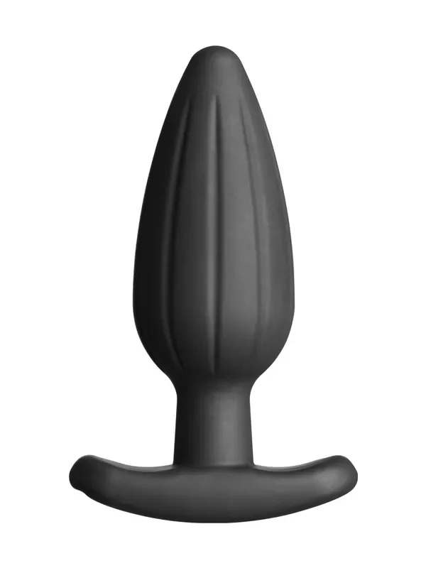 ElectraStim Silicone Noir Rocker Large Elektro-Analplug, schwarz