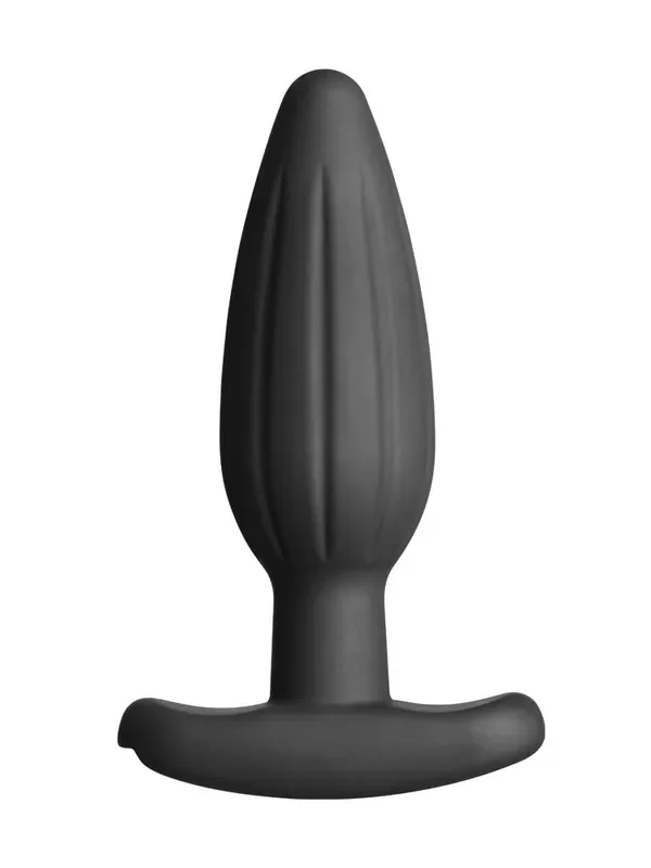 ElectraStim Silicone Noir Rocker Medium Elektro-Analplug, schwarz
